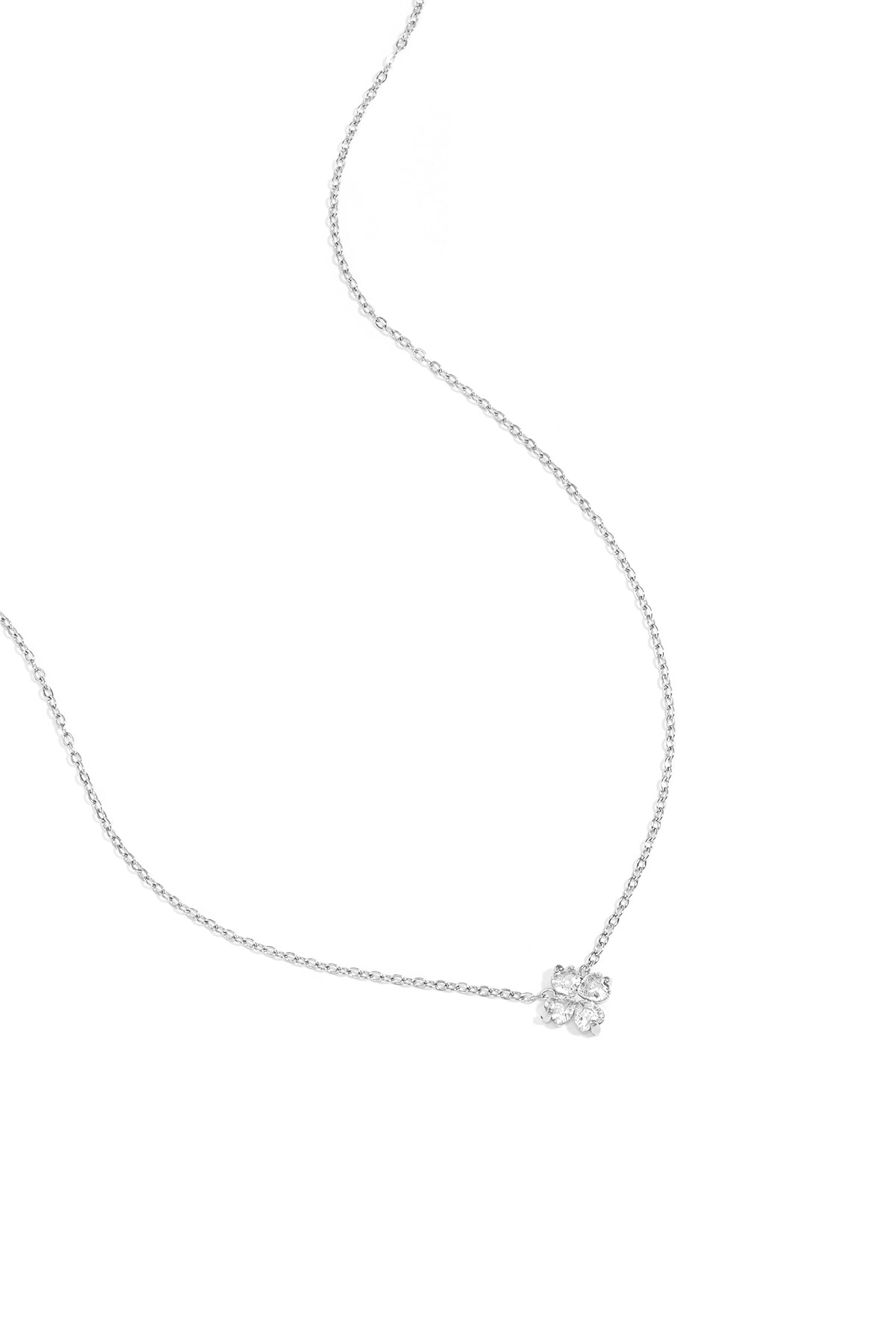 Ketting met belegde klaver