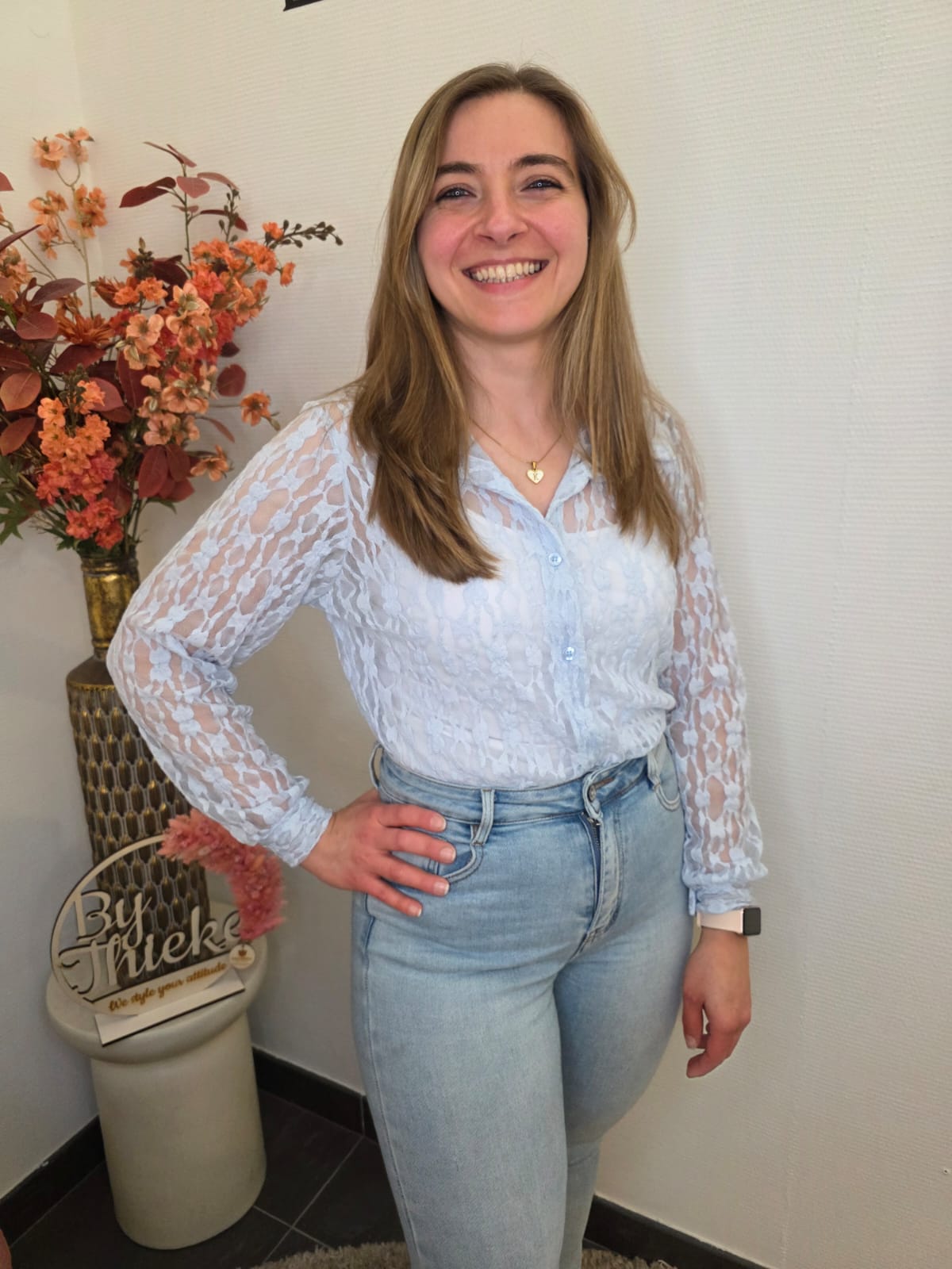 Blouse Fanny blauw