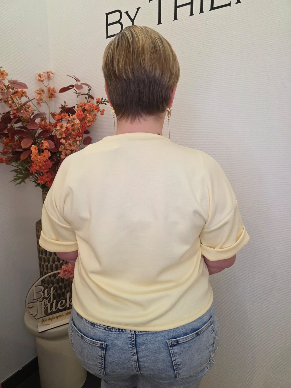 Sweatershirt Billie butteryellow