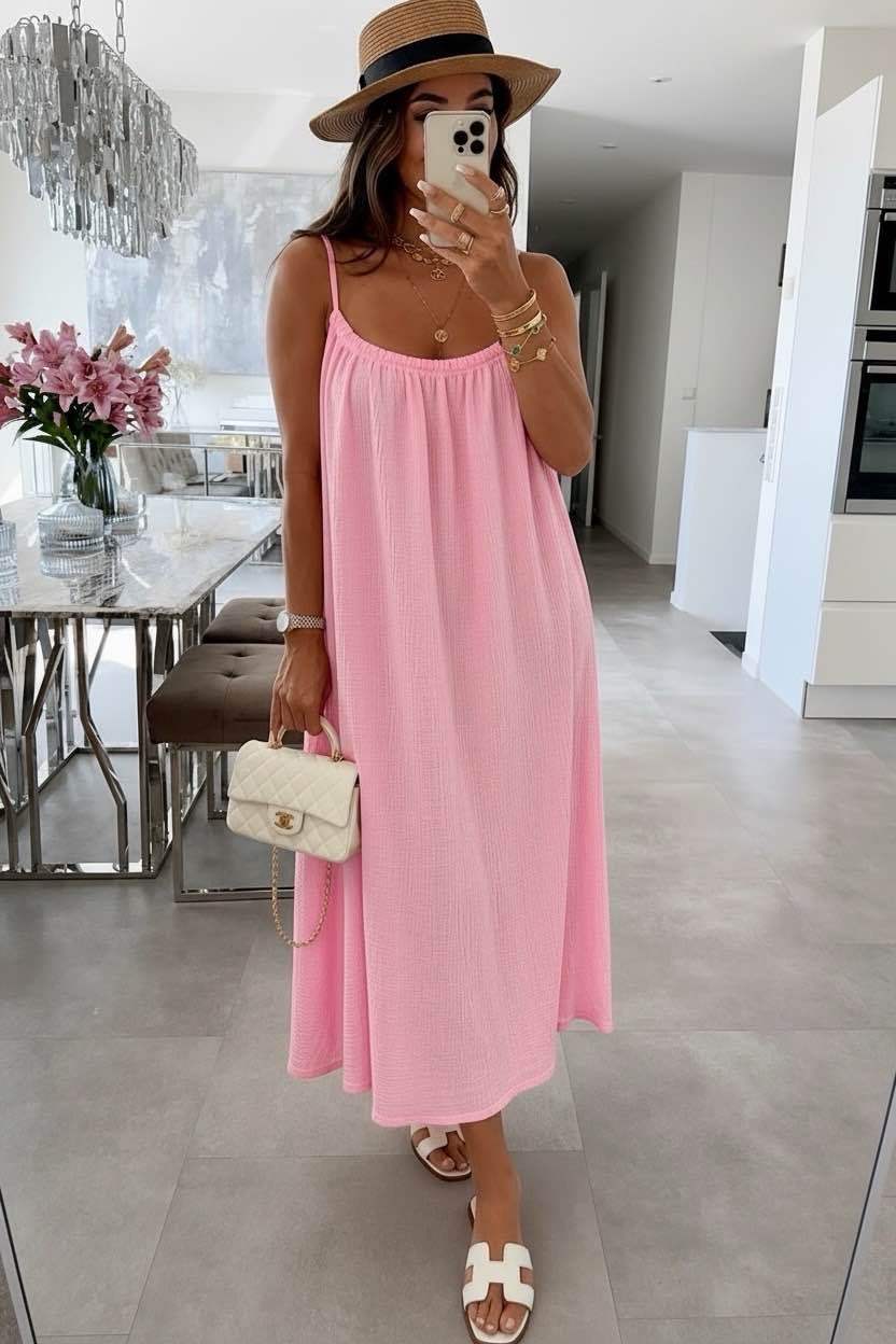 Jurk Florentina Tetra roze