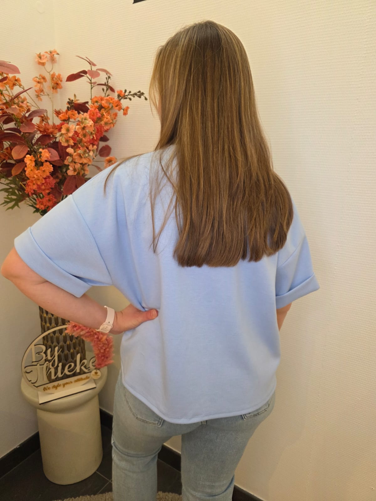 Sweatershirt Billie blauw
