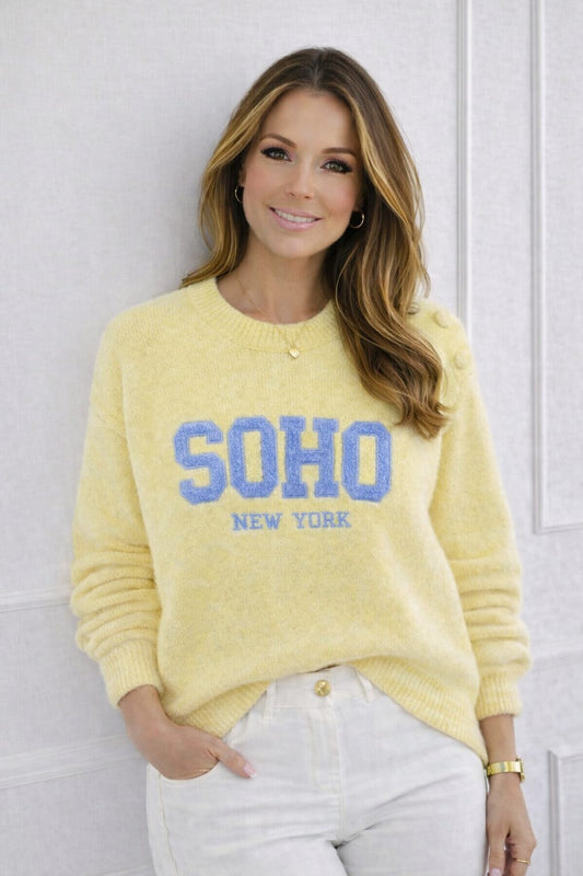 Trui Soho geel