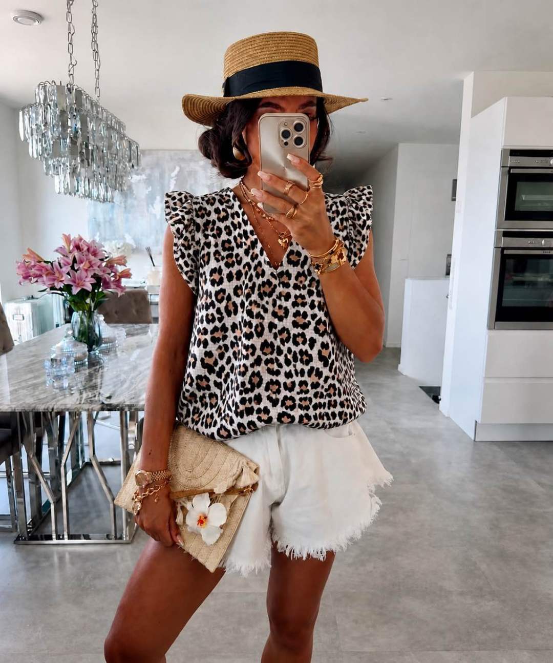 Tshirt tetra leopard