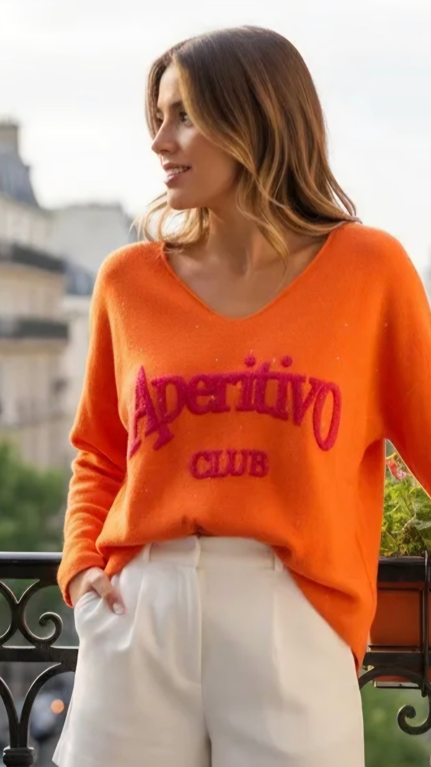 Trui Aperitivo oranje