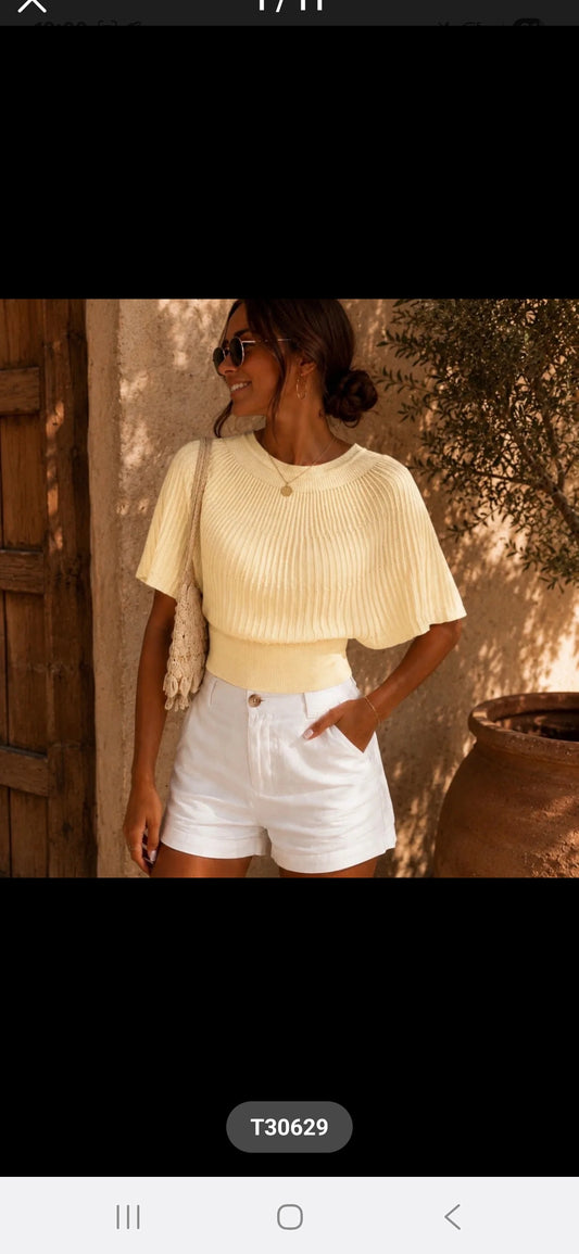 Shirt Thieke geel