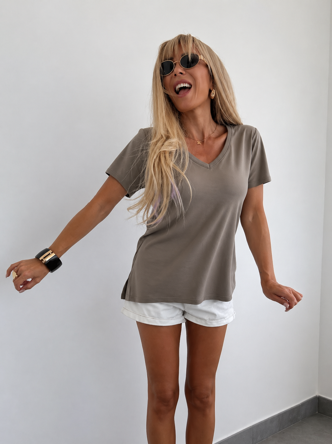Tshirt taupe