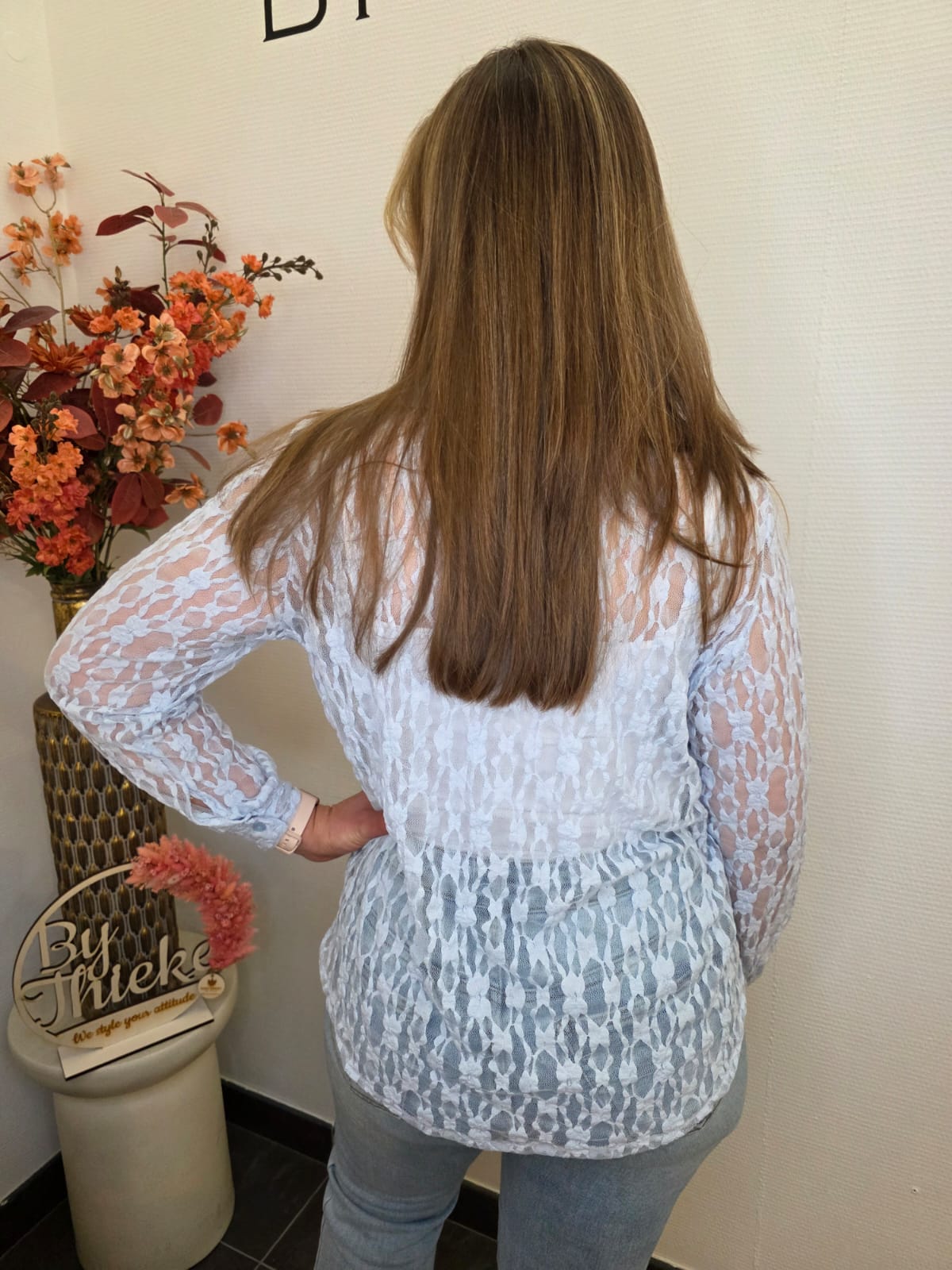 Blouse Fanny blauw