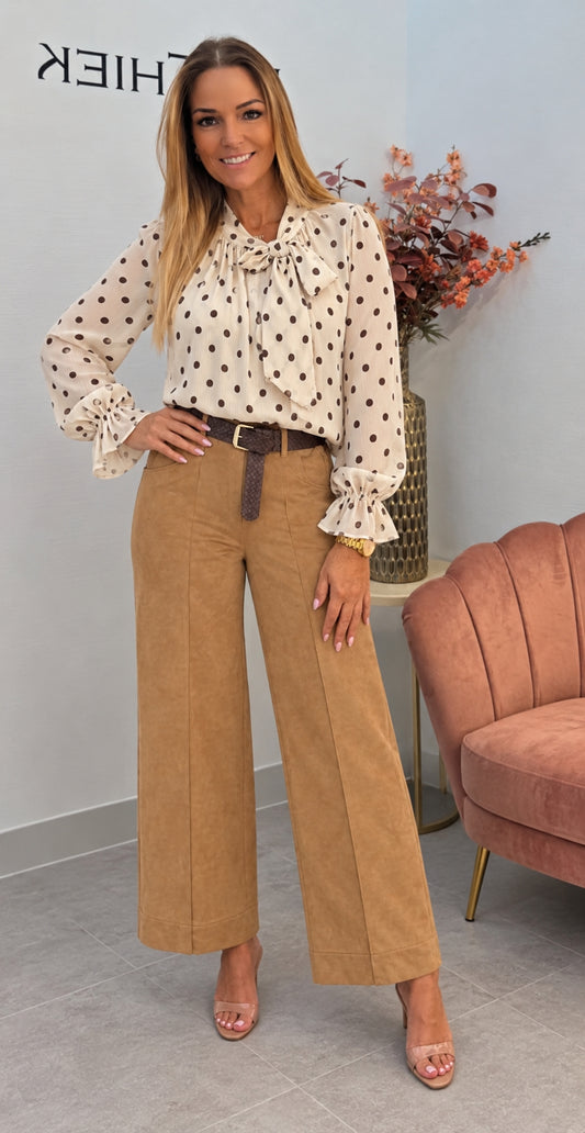 Blouse Dottie beige