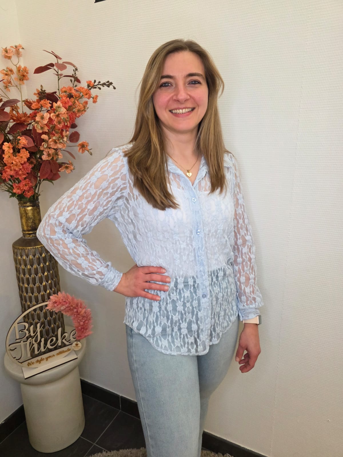 Blouse Fanny blauw
