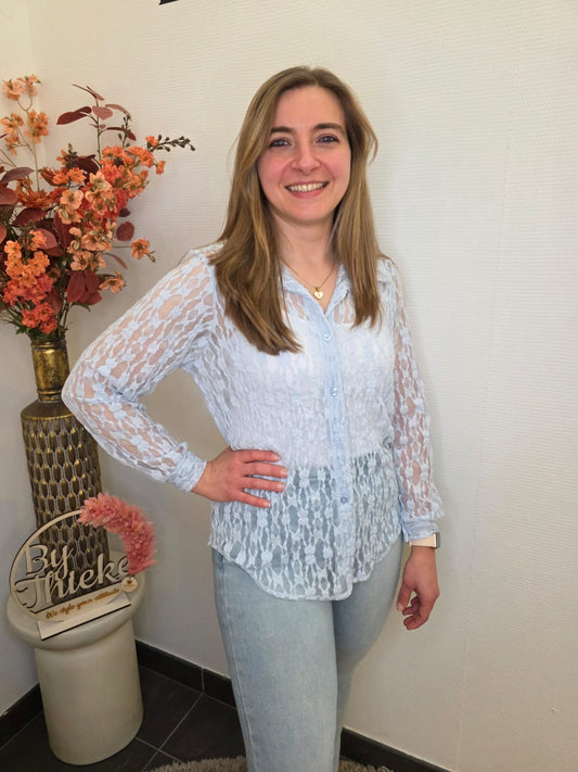 Blouse Fanny blauw