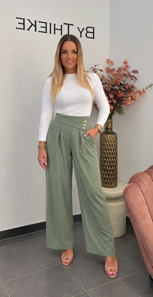 Broek Lora kaki