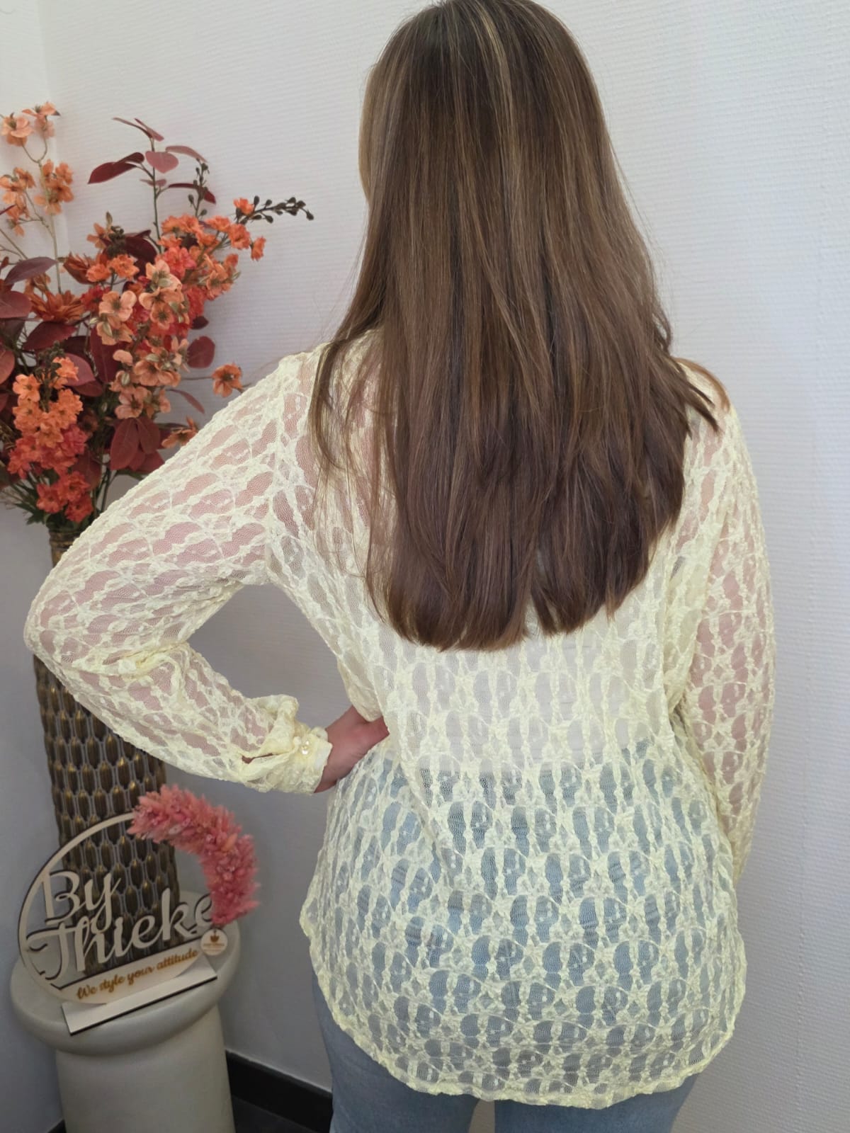 Blouse Fanny geel
