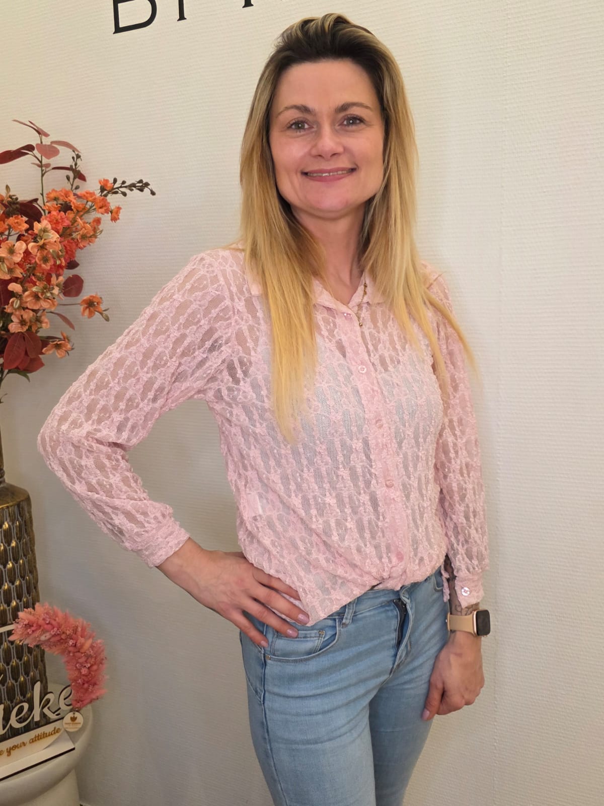 Blouse Fanny roze