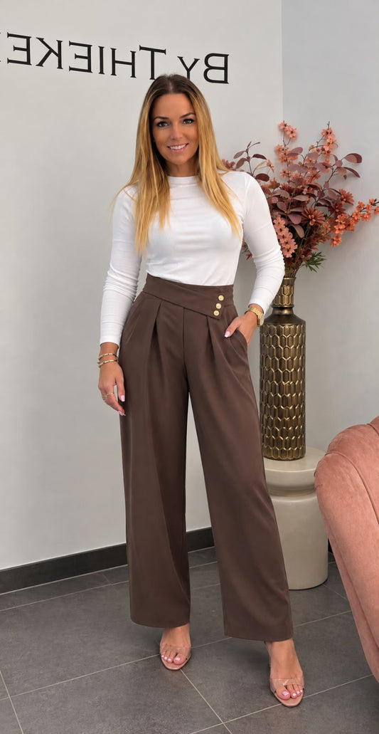 Broek Lora choco