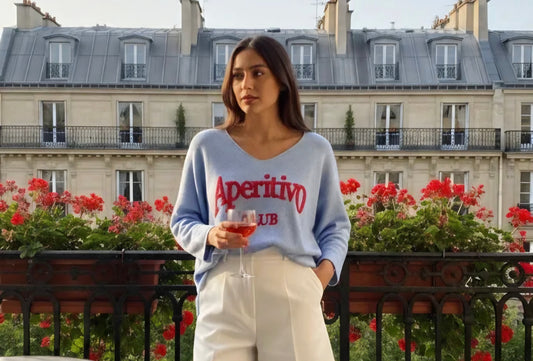 Trui Aperitivo blauw