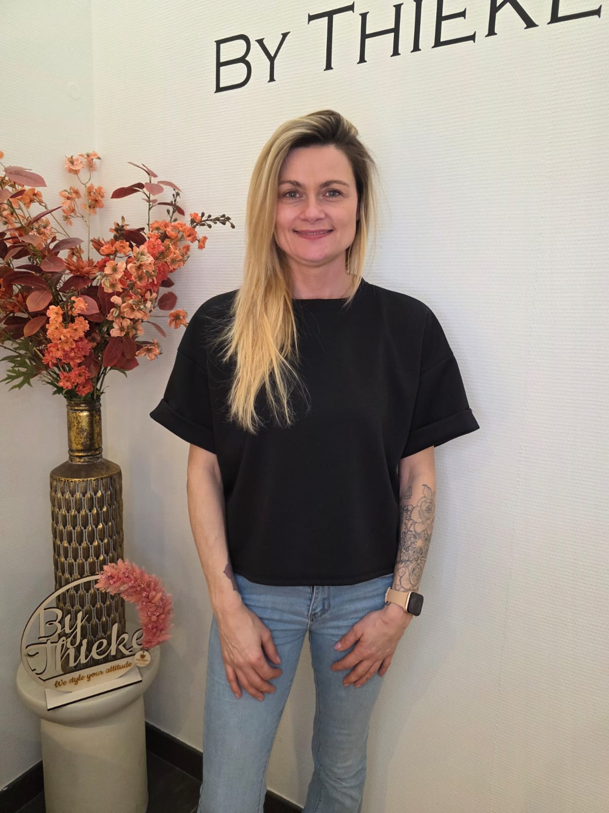 Sweatershirt Billie zwart