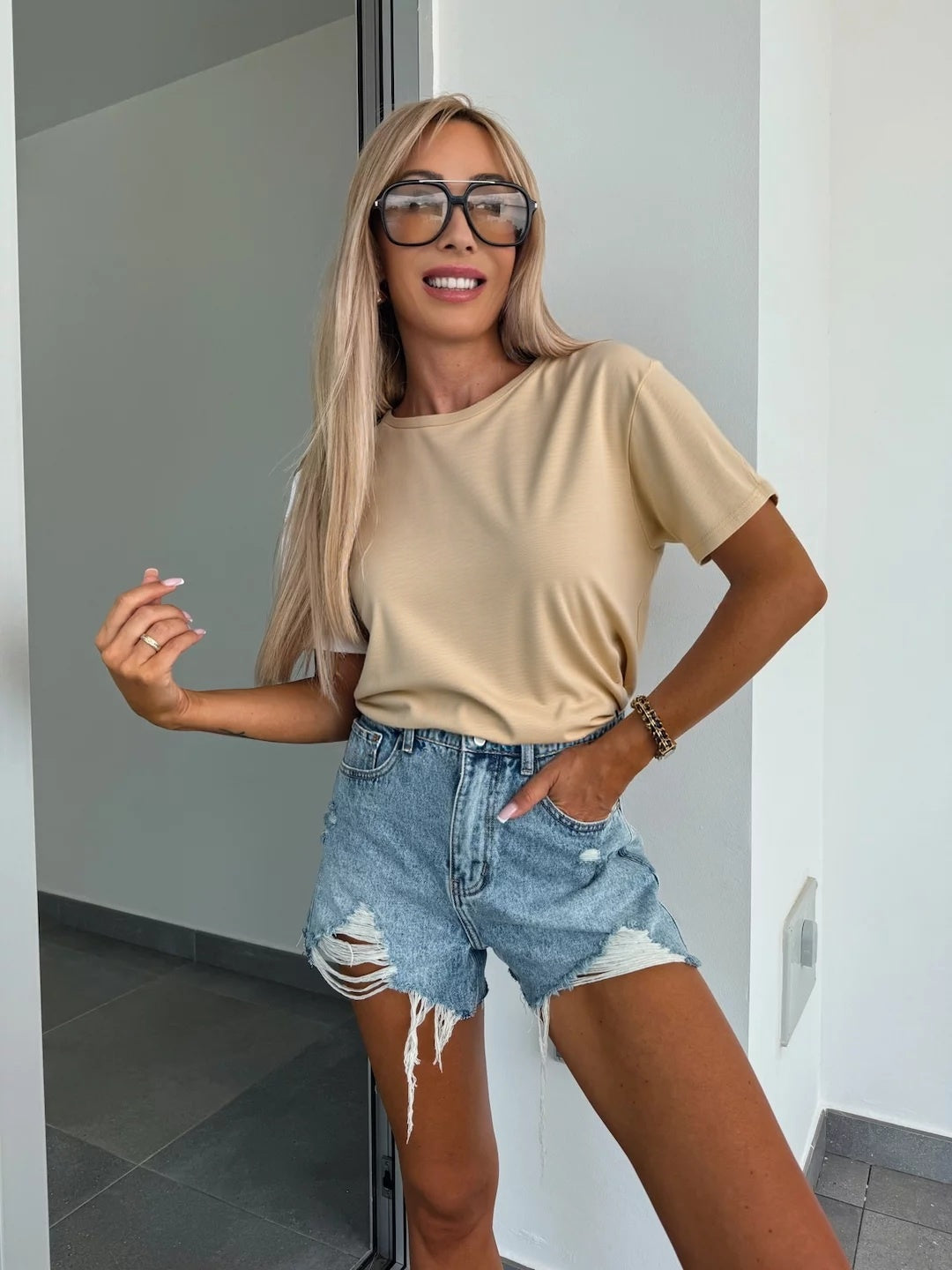 Tshirt beige